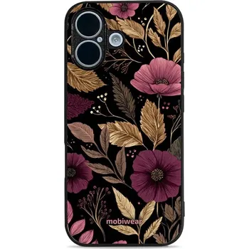 Pouzdro na mobilní telefon Lesklý kryt Mobiwear Glossy - Apple iPhone 17 - G170G Fialová kvítka (Prémiové lesklé pouzdro, obal, kryt Mobiwear Glossy na mobil Apple iPhone 17 - G170G Fialová kvítka, materiál Plast + TPU silikon - krytí po všech stranách, neošoupatelný potisk, tenké)