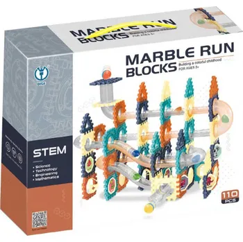 ostatní stavebnice _Ostatní 1_ Marble Run Blocks 2D/3D stavebnice 110 dílků