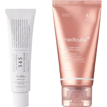 Pleťová maska Sada Night Renewal Duo - Peel-off maska 75 ml + Lehký krém 50 ml