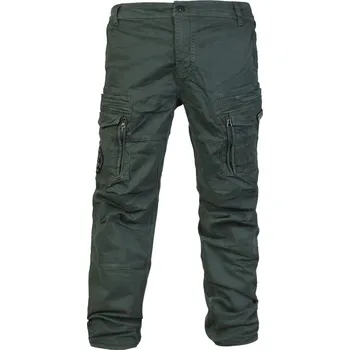Pánské kalhoty YAKUZA kalhoty YPS 3953 Cargo dark olive/grey - 2XL