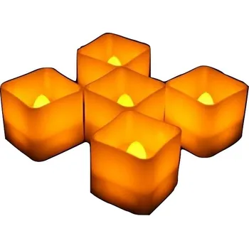 Svíčka HŘBITOVNÍ SVÍČKA LED VLOŽKA ELEKTRICKÁ EFEKT POHYBLIVÝ PLAMEN 1 KS + BATERIE