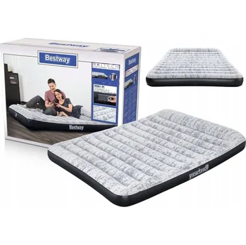 Nafukovací matrace Bestway dvoulůžková matrace s velurovým povrchem Queen 203 x 152 x 30 cm 67836