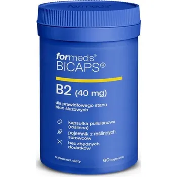 Formeds BICAPS VITAMIN B2 Riboflavin 40 mg Energie a Proti Únavě 60 kapslí