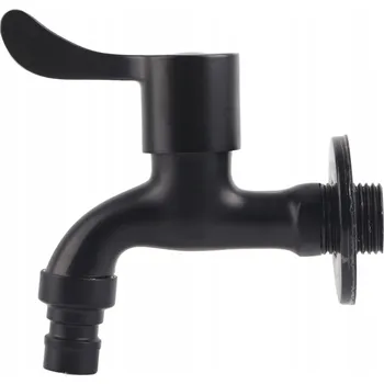 Vodovodní baterie 304 Černý nástěnný baterie zahradní z oceli