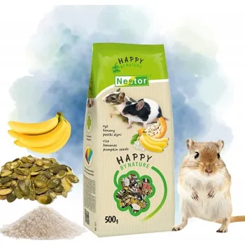 Krmivo pro hlodavce Nestor krmivo směs 0,37 kg pro myši a pískomily