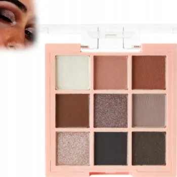 Oční stíny Paletka očních stínů 9 odstínů Matné a třpytivé Sunkissed Dusky Desire