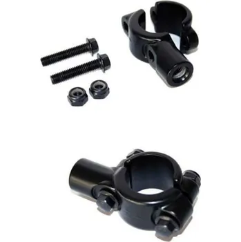 Zrcátko pro motocykl Držák zrcadla BIHR univerzální - černý A41-00010