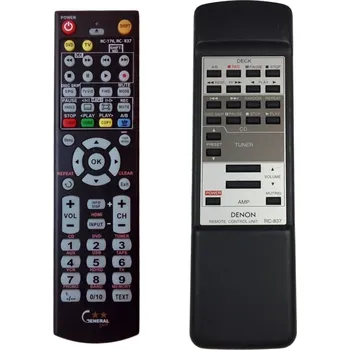 Dálkový ovladač DENON RC-176, RC- 837 - dálkový ovladač duplikát