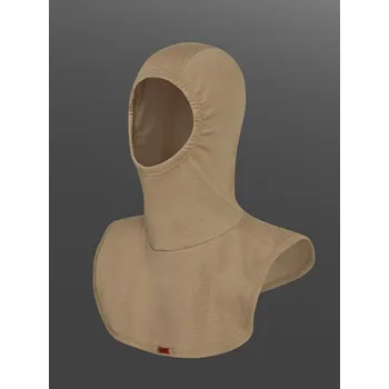 Kukla COMAZO PROTECT® Dvouvrstvá nehořlavá kukla s nákrčníkem bez švu Comazo Protect®, Barva: Tan