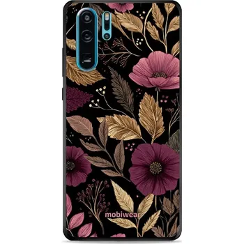 Pouzdro na mobilní telefon Lesklý kryt Mobiwear Glossy - Huawei P30 Pro - G170G Fialová kvítka (Prémiové lesklé pouzdro, obal, kryt Mobiwear Glossy na mobil Huawei P30 Pro - G170G Fialová kvítka, materiál Plast + TPU silikon - krytí po všech stranách, neošoupatelný potisk, tenké)