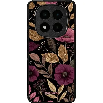 Pouzdro na mobilní telefon Lesklý kryt Mobiwear Glossy - Xiaomi POCO X7 - G170G Fialová kvítka (Prémiové lesklé pouzdro, obal, kryt Mobiwear Glossy na mobil Xiaomi POCO X7 - G170G Fialová kvítka, materiál Plast + TPU silikon - krytí po všech stranách, neošoupatelný potisk, tenké)