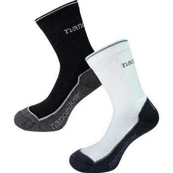 Pánské termo ponožky NANO SILVER 4+1 sada Sportovní termo ponožky se stříbrem