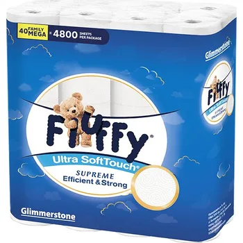 Toaletní papír Toaletní papír bez vůně Glimmerstone 40 ks