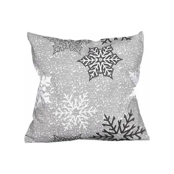 Návlek na Polštář, Vločky 1023, šedé