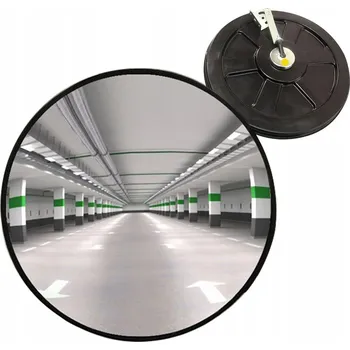 Zrcadlo Vypouklé silniční/skladové zrcadlo + držák 30 cm