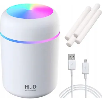 Aroma difuzér ZVHLČOVAČ VZDUCHU DIFUZÉR VŮNĚ A AROMATERAPIE NOČNÍ LAMPA LED DO AUTA