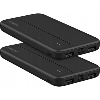 Powerbanka Powerbanka 2x USB USB C Micro 10000mAh GREPRO 2ks