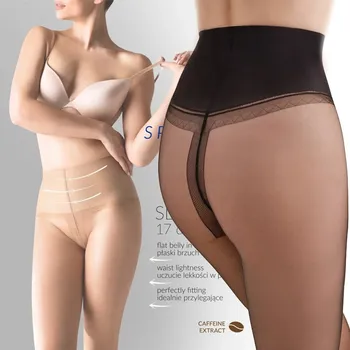 Dámské punčochy Tenké zeštíhlující Punčocháče 17 Den Punčocháče 716 Gabriella