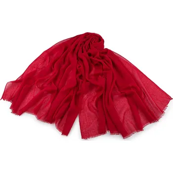 Deštník Letní šátek / šála / pléd jednobarevný 90x175 cm červená 1 ks