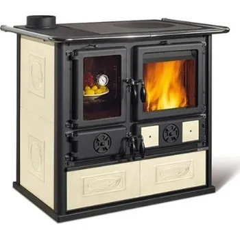 Sporák na tuhá paliva La Nordica Rosa Reverse Sinistra liberty panna