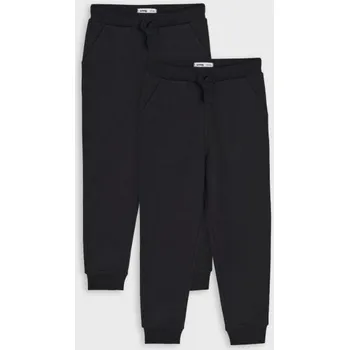 Chlapecké kalhoty Sinsay - Sada 2 tepláků jogger - černá - 098AX-99X - 098AX-99X-98-1