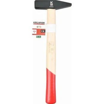Kladivo Zámečnické kladivo 400g Dřevěná rukojeť Kreator KRTH90004