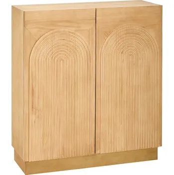 Komoda Hnědá komoda Zwolle 80 x 88 x 31 MDF