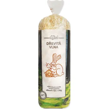Pro hlodavce Vlna dřevitá 170g-KS