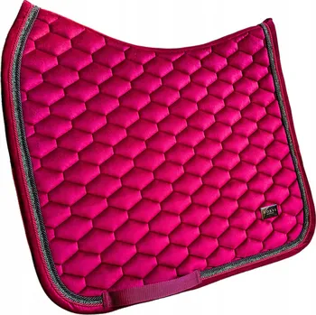 Horss podsedlová dečka drezurní pro koně Velvet - Royal Red - červená