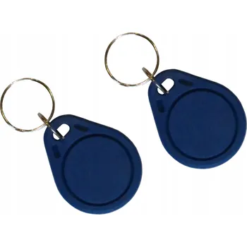 Přívěsek Na Klíče modrý – 2 kusy IC S50 13,56MHz – programovatelný