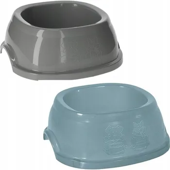 Miska pro psa Jedna plastová miska Kerbl, modrá, 0,6 l