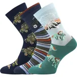 Boma Chlapecké ponožky dětské 057-21-43 Louis XVII mix A (3 páry) Velikost: 25-29 (17-19)