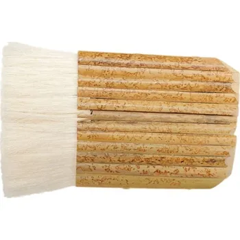 Umělecký štětec AMI Štětec Hake Široký plochý přírodní koza flétna velikost 12