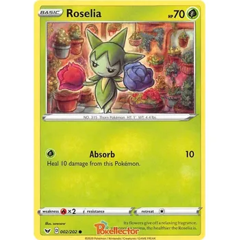 Sběratelská karetní hra Roselia 002/202 - Sword & Shield Typ karty: Non-Holo