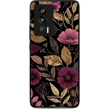 Pouzdro na mobilní telefon Lesklý kryt Mobiwear Glossy - Xiaomi POCO F5 Pro - G170G Fialová kvítka (Prémiové lesklé pouzdro, obal, kryt Mobiwear Glossy na mobil Xiaomi POCO F5 Pro - G170G Fialová kvítka, materiál Plast + TPU silikon - krytí po všech stranách, neošoupatelný potisk,)