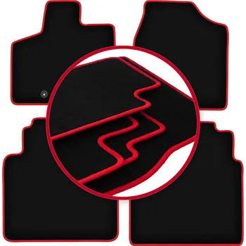 autokoberec Velurové autokoberce Wielganizator, sada 4 kusů