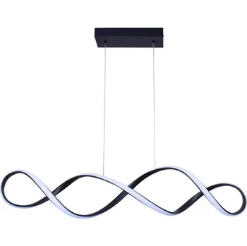 LED Lustr na lanku INFINITO LED/34W/230V černá