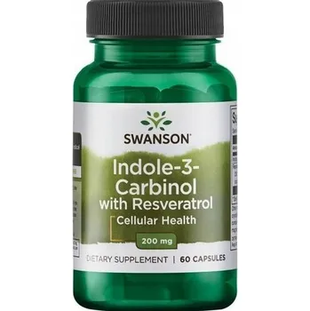Doplněk stravy Swanson Indol-3-Karbinol 60 kapslí