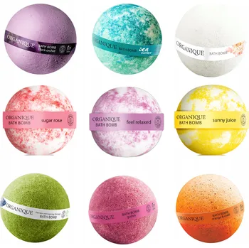 ORGANIQUE Feel Relaxed Šumivá koule do koupele 1 koule - 2 koupele 170g