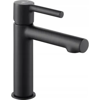 Vodovodní baterie Umyvadlová baterie páková stojánková Aruba Diamond Černá