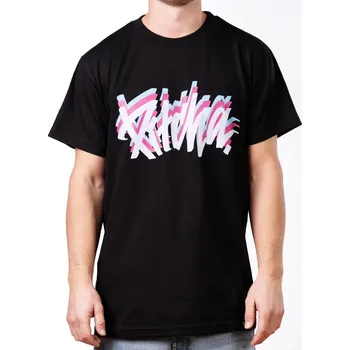 Pánské tričko PITCHA triko CMYK black - XL