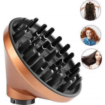 Fén UNIVERZÁLNÍ DIFUZÉR K FÉNU NA VLASY PRO TVORBU LOKEN ČERNÝ PRO DYSON AIRWRAP