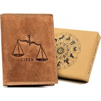 Peněženka Always Wild peněženka z pravé nubukové kůže hnědá - muž