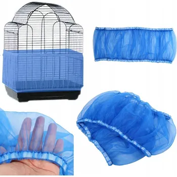 MĚKKÝ NYLONOVÝ KRYT NA KLECE PRO PTÁKY PAPOUŠKY PRODUKTY PRO ZVÍŘATA