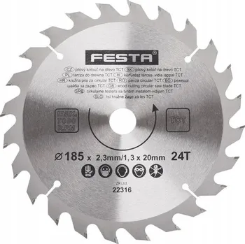 Pilový kotouč Kotouč pilový FESTA SK 185/2.3/20mm 24T