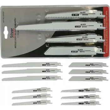 Pilový plátek Univerzální Pilový List pro přímočaré pily, pro přímočaré pily SilverTools