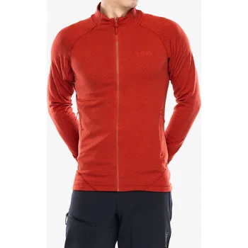 Pánská mikina Mikina bez kapuce Rab Nexus Jacket - tuscan red M