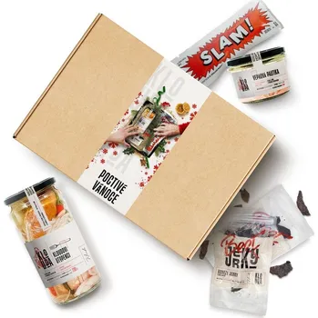 Dárkový potravinový koš Maso Klouda Dárkový balíček uzeniny