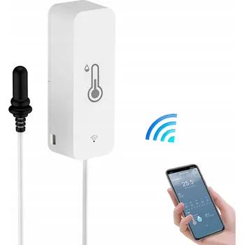 Domácí teploměr Teploměr Vlhkoměr WiFi Tuya Vnitřní Teploměr