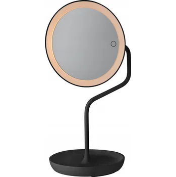 Zrcadlo Kosmetické zrcadlo Versailles 31x20 cm LED 5,3W 100lm černé